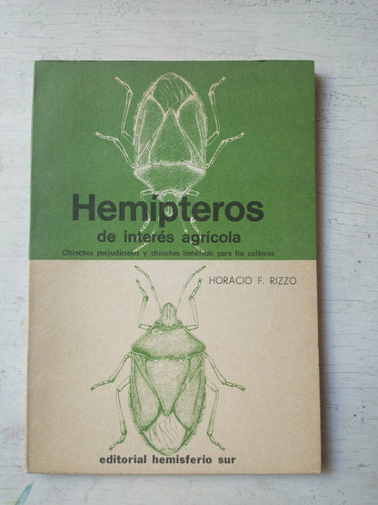 Libro usado en venta: Hemipteros de interes agricola de Horacio F. Rizzo; editorial Hemisferio Sur impreso en 1979 realizamos envios a todo el mundo.1