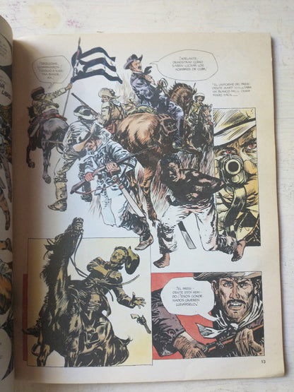 Libro usado en venta: Rusia en llamas de Guido Crepax; editorial Nueva Frontera impreso en 1980 realizamos envios a todo el mundo.2