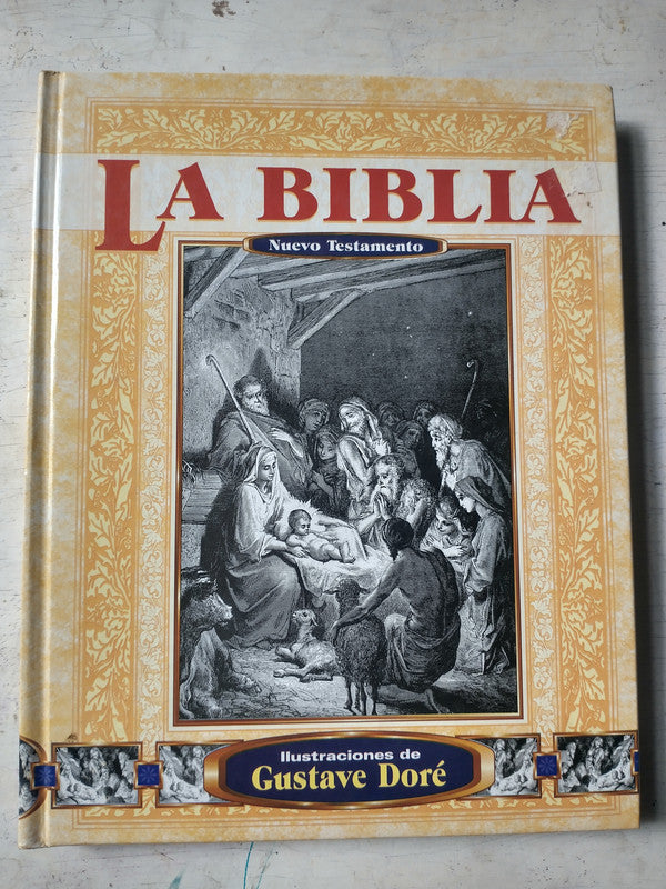 Libro usado en venta: La Biblia - Nuevo testamento (Ilus. G. Dore); editorial Grupo Editorial Tomo impreso en 2002 realizamos envios a todo el mundo.1