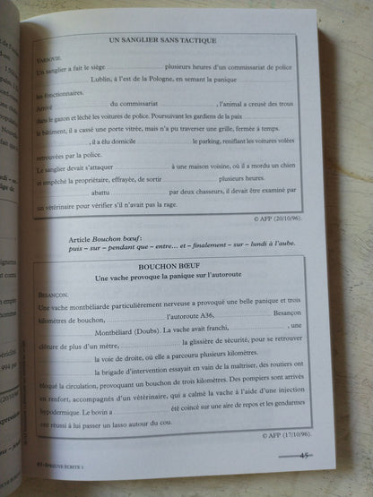 Libro usado en venta: Le nouvel entrainez-Vous / Delf activites; editorial Cle International impreso en 1998 realizamos envios a todo el mundo.2