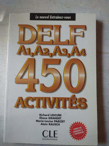 Libro usado en venta: Le nouvel entrainez-Vous / Delf activites; editorial Cle International impreso en 1998 realizamos envios a todo el mundo.1