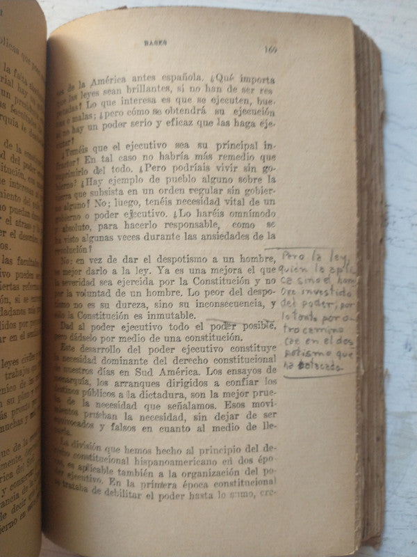Libro usado en venta: Bases y puntos de partida para la organizacion politica de la Republica Argentina - Vol. 5; Talleres Graficos Argentinos 19281.3