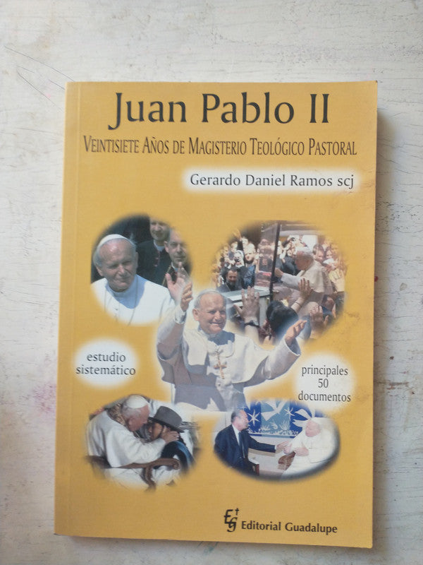 Libro usado en venta: Juan Pablo II - Veintisiete a?os de Magisterio de Gerardo D. Ramos; editorial Guadalupe impreso en 2005 envios a todo el mundo.1