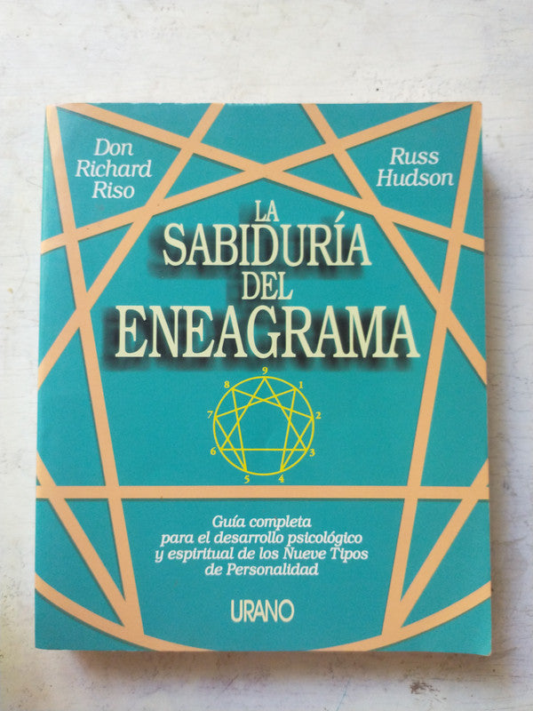 Libro usado en venta: La sabiduria del eneagrama de Richard Riso - Russ Hudson; editorial Urano impreso en 2000 realizamos envios a todo el mundo.1