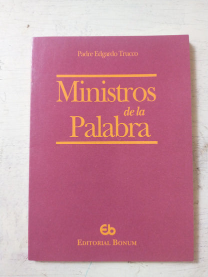 Libro usado en venta: Ministros de la palabra de Edgardo J. Trucco; editorial Bonum realizamos envios a todo el mundo.1