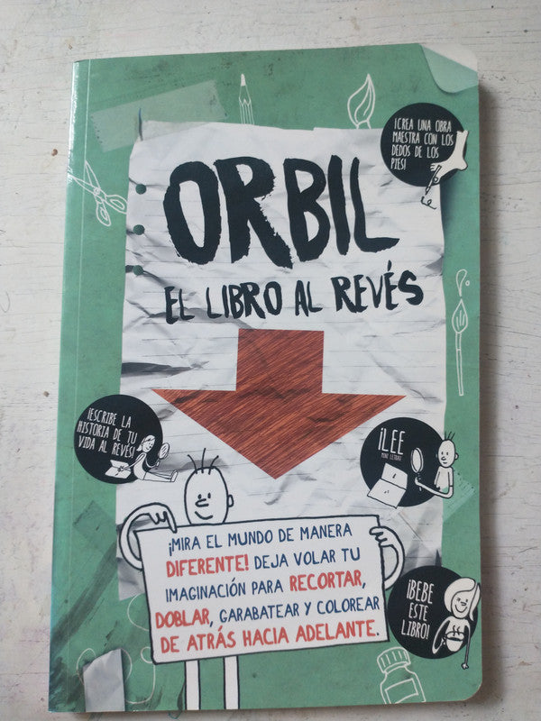 Libro usado en venta: Orbil! El libro al reves de Anna Brett; editorial El Ateneo impreso en 2015 realizamos envios a todo el mundo.1