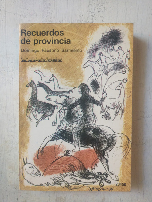Libro usado en venta: Recuerdos de provincia de Domingo Faustino Sarmiento; editorial Kapelusz impreso en 1993 realizamos envios a todo el mundo.1