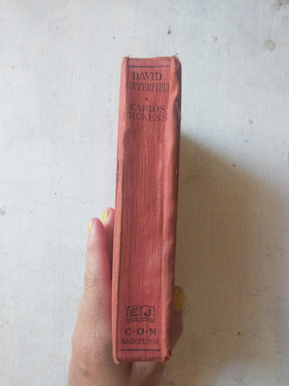 Libro usado en venta: David Copperfield de Carlos Dickens; editorial Juventud realizamos envios a todo el mundo.2