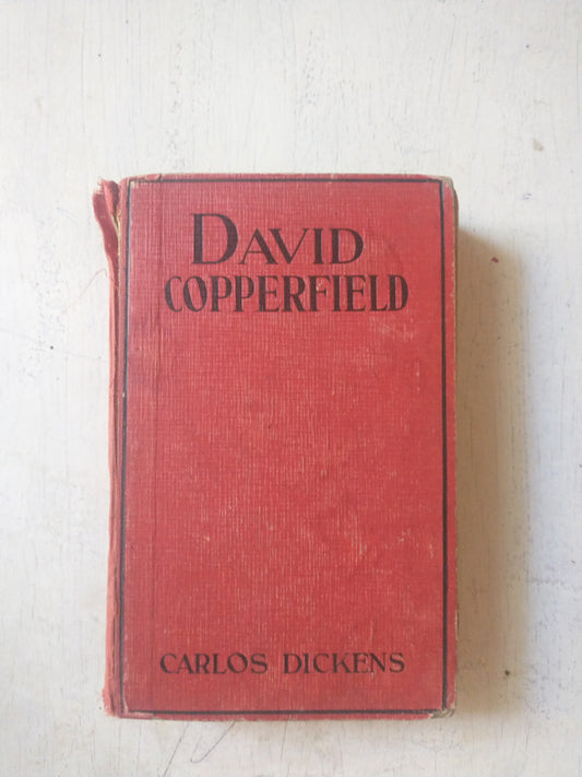 Libro usado en venta: David Copperfield de Carlos Dickens; editorial Juventud realizamos envios a todo el mundo.1