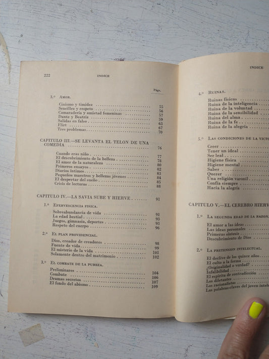 Libro usado en venta: Te vas haciendo hombre? de Juan el presbitero; editorial Desclee de Brouwer impreso en 1963 realizamos envios a todo el mundo.2