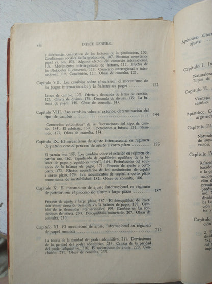 Libro usado en venta: Comercio internacional de P. T. Ellsworth; editorial Fondo de Cultura Economica impreso en 1955 envios a todo el mundo.2
