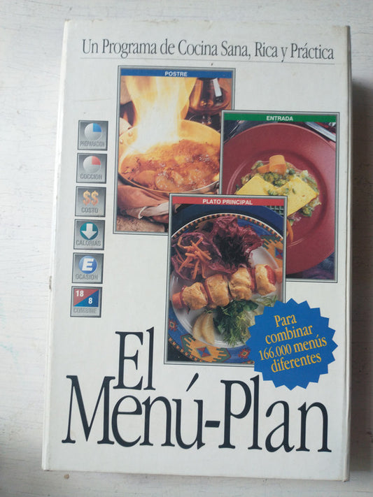 Libro usado en venta: El menu-plan; realizamos envios a todo el mundo.1