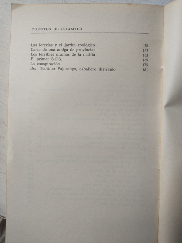 Libro usado en venta: Cuentos de Chamico de Conrado Nale Roxlo; editorial Fabril impreso en 1972 realizamos envios a todo el mundo.3