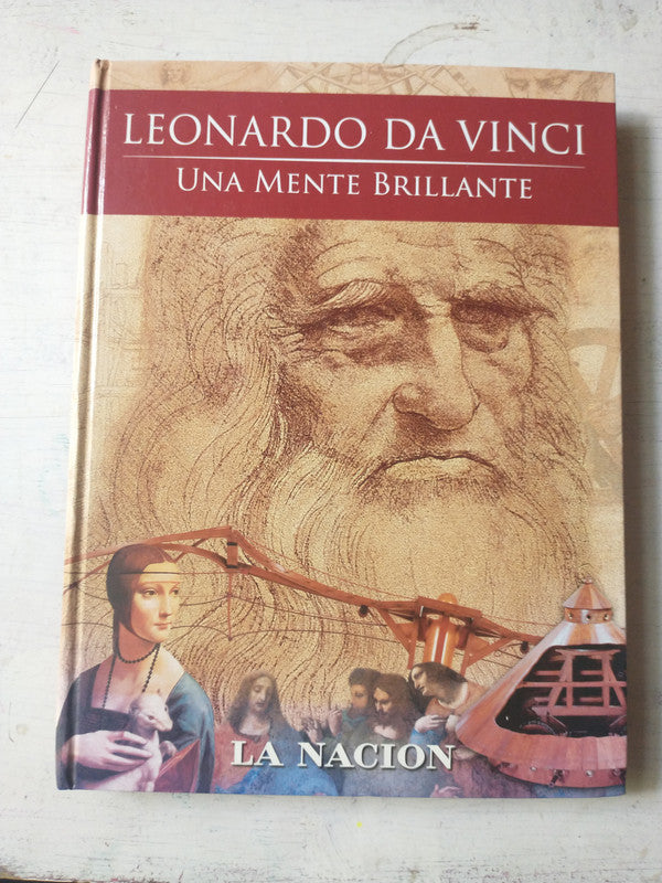 Libro usado en venta: Leonardo Da Vinci - Una mente brillante; editorial La Nacion impreso en 2008 realizamos envios a todo el mundo.1