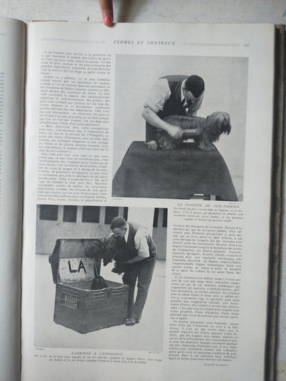 Libro usado en venta: Fermes & Chateaux - N? 37 (Tome IV); impreso en 1908 realizamos envios a todo el mundo.4
