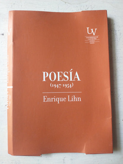 Libro usado en venta: La odisea de Enrique Lihn (Con ilustraciones del reverso) de Alejandro Jodorowsky; Universidad de Valparaiso impreso en 20181.1