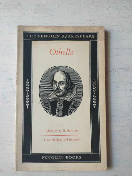 Libro usado en venta: The tragedy of Othello the Moor of Venice de William Shakespeare; editorial Penguin Books impreso en 1966 envios a todo el mundo.1