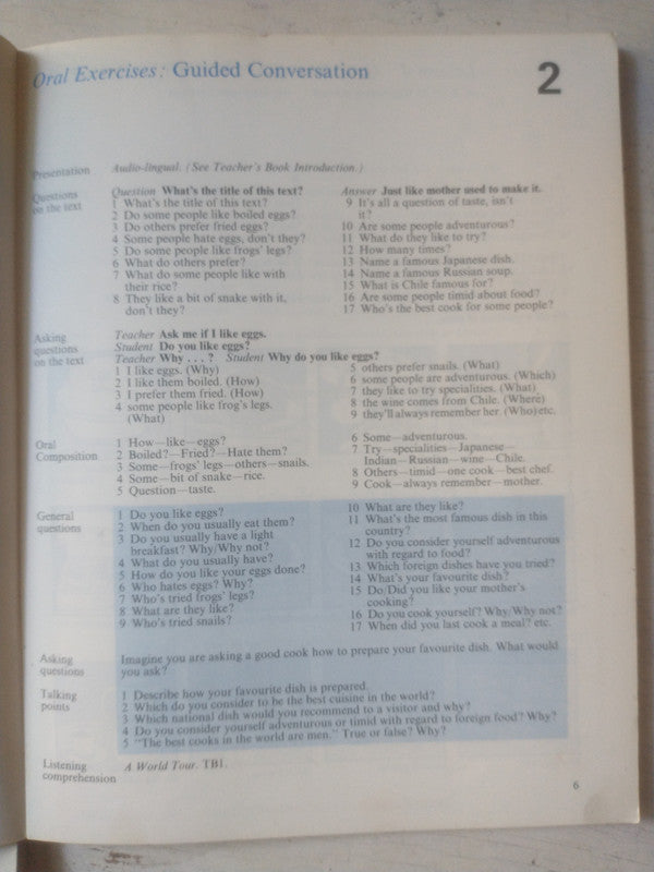 Libro usado en venta: Mainline Student's Book (Progress A - B) de L.G. Alexander; editorial Longman impreso en 1974 realizamos envios a todo el mundo.3