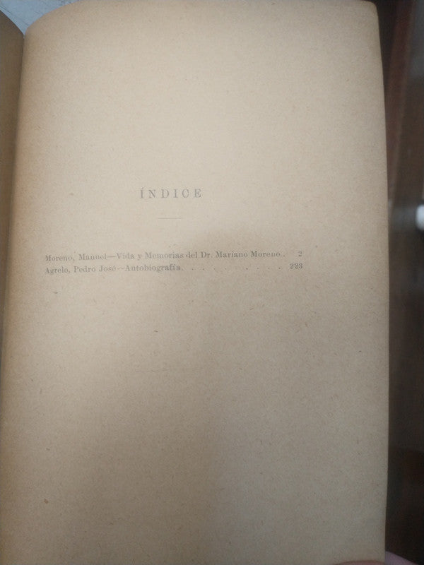 Libro usado en venta: Memorias y autobiografias (2 Tomos); editorial M. A. Rosas impreso en 1910 realizamos envios a todo el mundo.4