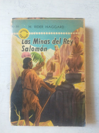 Libro usado en venta: Las minas del Rey Salomon de H. Rider Haggard; editorial Acme impreso en 1955 realizamos envios a todo el mundo.1