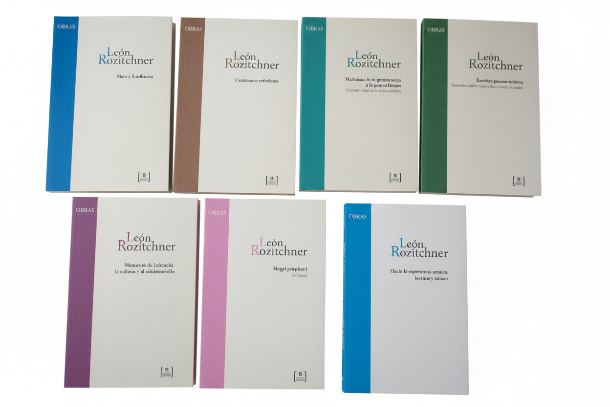 Los 7 volumenes de Leon Rozitchner.