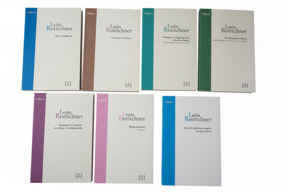 Los 7 volumenes de Leon Rozitchner.