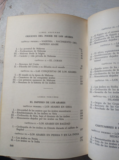 Libro usado en venta: La civilizacion de los arabes de Gustavo Le Bon; editorial El Nilo impreso en 1974 realizamos envios a todo el mundo.4