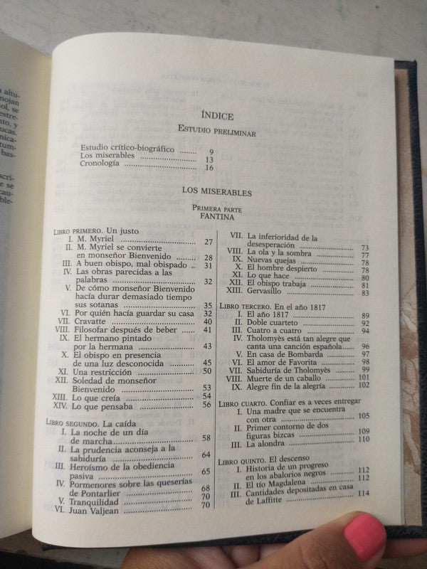 Libro usado en venta: Obras completas (Solo Tomo 1) de Victor Hugo; editorial Aguilar impreso en 2004 realizamos envios a todo el mundo.3