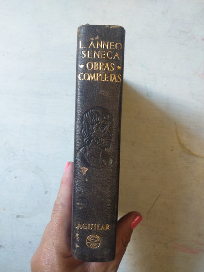 Libro usado en venta: Obras Completas de Lucio Anneo Seneca; editorial Aguilar impreso en 1949 realizamos envios a todo el mundo.3