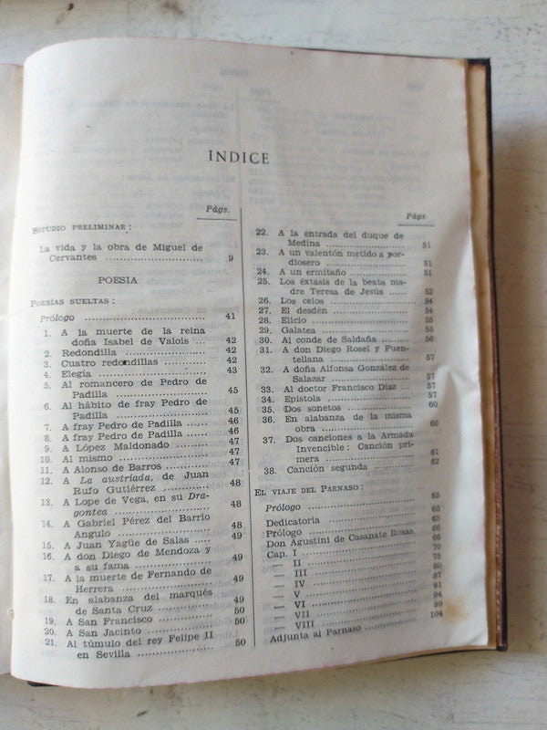 Libro usado en venta: Obras completas (Cuero) de Benito Perez Galdos; editorial Aguilar impreso en 1944 realizamos envios a todo el mundo.2