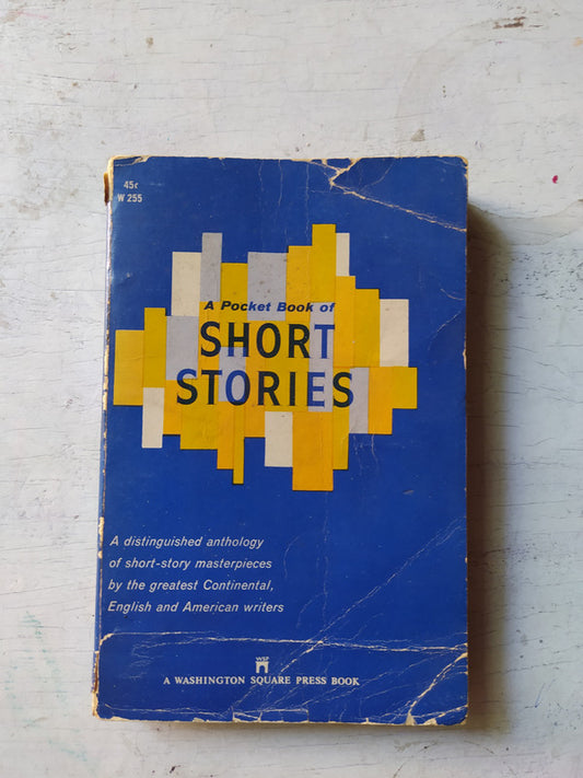 Libro usado en venta: A pocket book of short stories; editorial Washington Square Press impreso en 1967 realizamos envios a todo el mundo.1