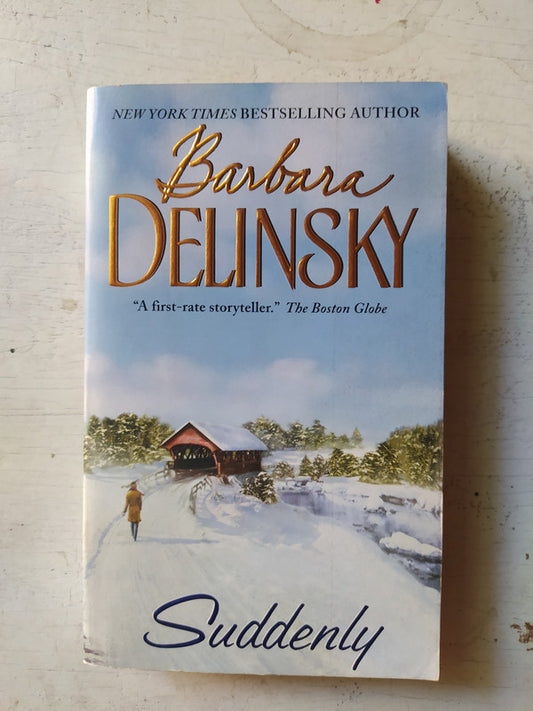 Libro usado en venta: Suddenly de Barbara Delinsky; editorial HarperCollins impreso en 1993 realizamos envios a todo el mundo.1