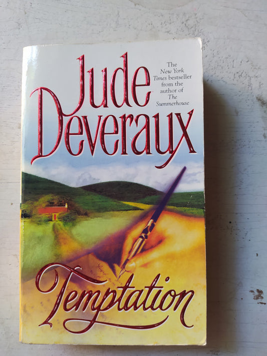 Libro usado en venta: Temptation de Jude Deveraux; editorial Pocket Book impreso en 2000 realizamos envios a todo el mundo.1