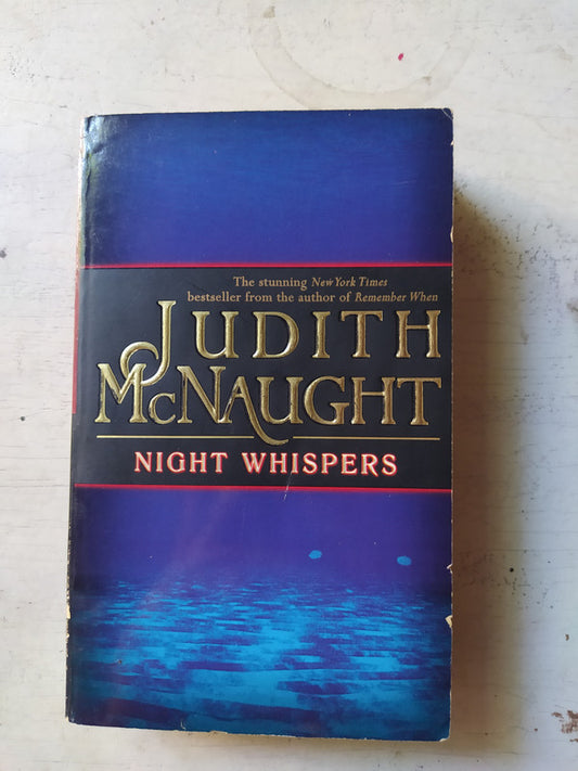 Libro usado en venta: Night whispers de Judith McNaught; editorial Pocket Book impreso en 1999 realizamos envios a todo el mundo.1