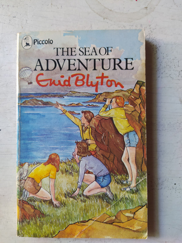 Libro usado en venta: The sea of adventure de Enid Blyton; editorial Piccolo impreso en 1979 realizamos envios a todo el mundo.1