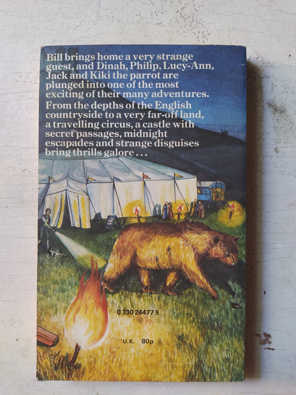 Libro usado en venta: The mystery of the pantomime cat de Enid Blyton; editorial Dragon Books impreso en 1975 realizamos envios a todo el mundo.2