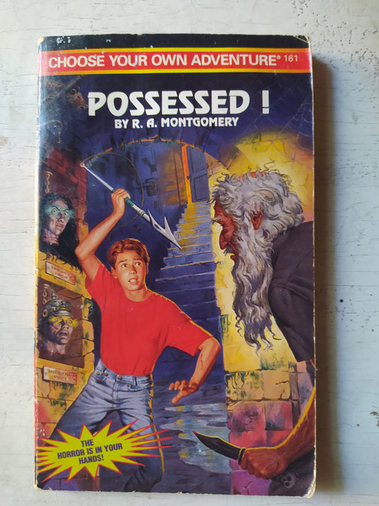 Libro usado en venta: Possessed! de R. A. Montgomery; editorial Bantam impreso en 1995 realizamos envios a todo el mundo.1