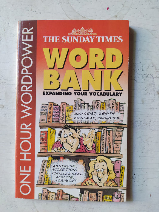 Libro usado en venta: Word bank - Expanding your vocabulary de Graham King; editorial Mandarin impreso en 1993 realizamos envios a todo el mundo.1