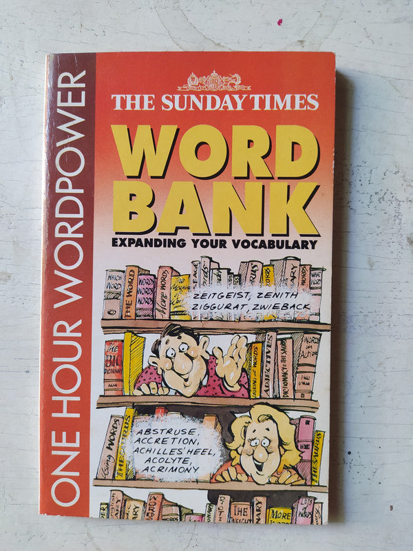 Libro usado en venta: Word bank - Expanding your vocabulary de Graham King; editorial Mandarin impreso en 1993 realizamos envios a todo el mundo.1