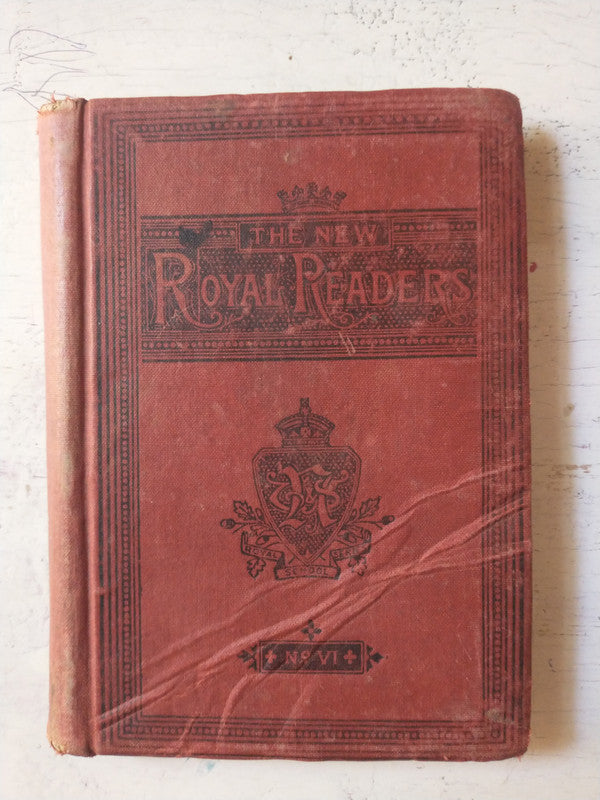 Libro usado en venta: The new Royal Readers N? VI; editorial Thomas Nelson and Sons impreso en 1944 realizamos envios a todo el mundo.1