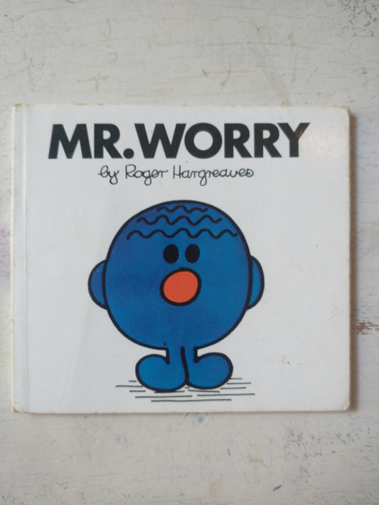 Libro usado en venta: Mr. Worry de Roger Hargreaves; editorial World International impreso en 1995 realizamos envios a todo el mundo.1