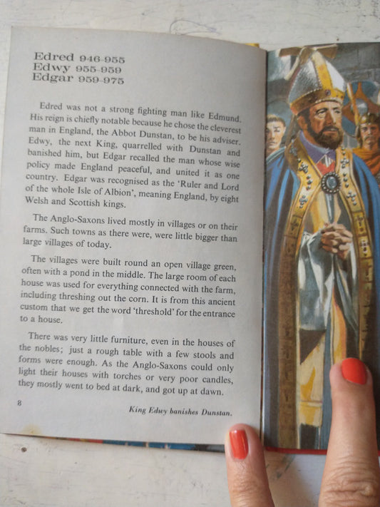 Libro usado en venta: Kings and Queens of England - (Book 1 - Book 2) de Brenda Ralph Lewis; editorial Ladybird Books impreso en 1987.2