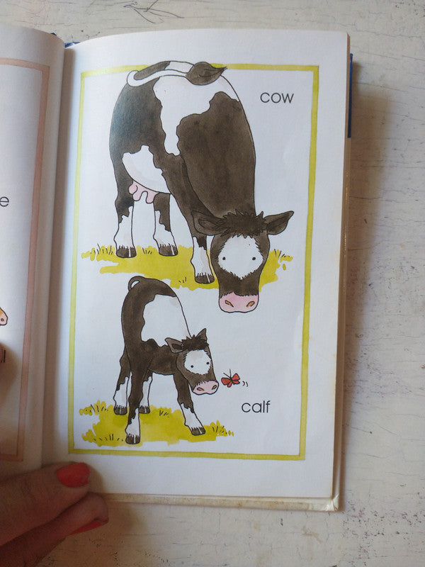Libro usado en venta: First animal words; editorial Ladybird Books impreso en 1993 realizamos envios a todo el mundo.2