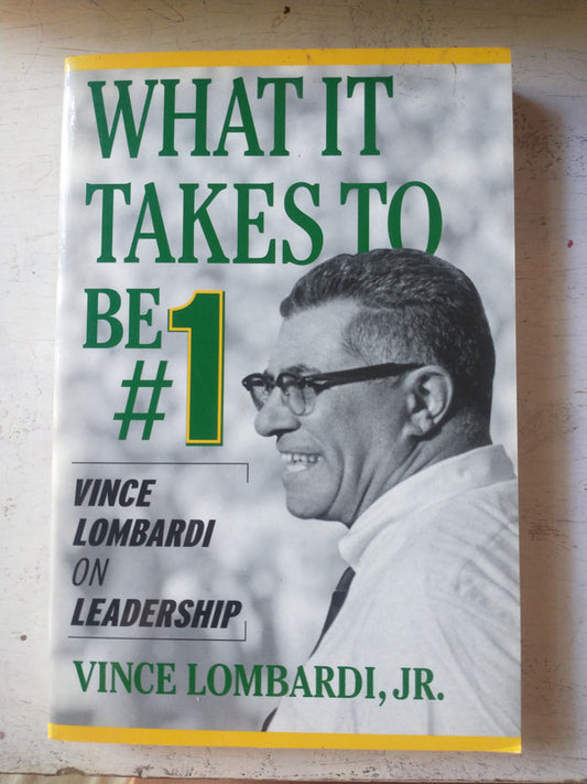 Libro usado en venta: What it takes to Be N? 1 de Vince Lombardi, Jr.; editorial McGraw-Hill impreso en 2001 realizamos envios a todo el mundo.1
