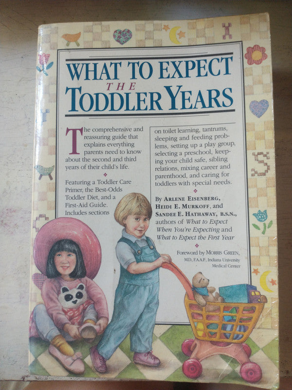 Libro usado en venta: What to expect the Toddler Years; editorial Workman impreso en 1994 realizamos envios a todo el mundo.1