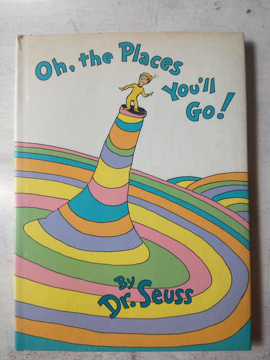 Libro usado en venta: Oh, the places you'll go! de Seuss; editorial Random House impreso en 1990 realizamos envios a todo el mundo.1