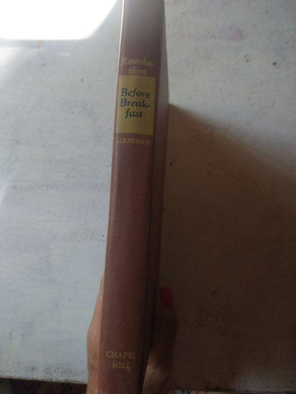 Libro usado en venta: Revolution before breakfast - Argentina 1941-1946 de Ruth - Greenup; The University of North Carolina Press impreso en 19471.3