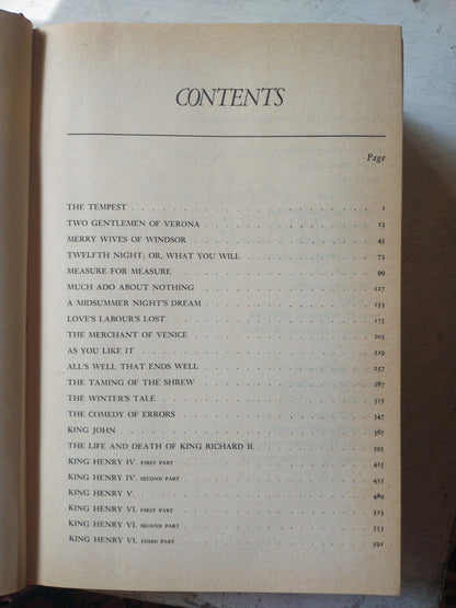 Libro usado en venta: The complete works of William Shakespeare de William Shakespeare; editorial Gramercy Books impreso en 1975.3
