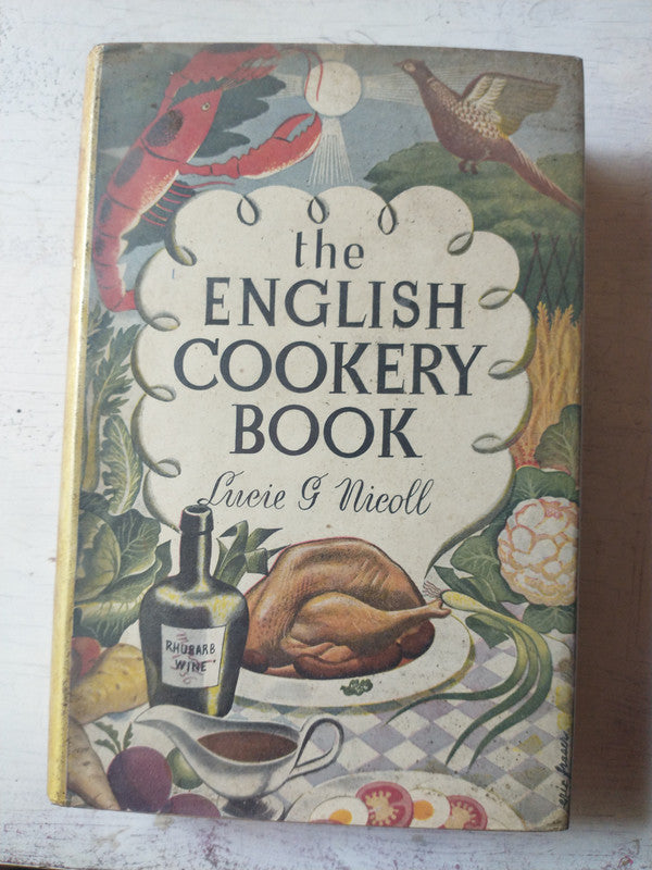 Libro usado en venta: The english cookery Book de Lucie G. Nicoll; editorial Faber and Faber impreso en 1950 realizamos envios a todo el mundo.1
