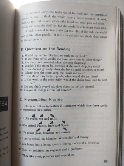 Libro usado en venta: Intensive course in English (Advance 2, Vol. 3); editorial Libros Quintana realizamos envios a todo el mundo.2